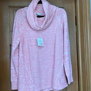 NWT Cotton blend cabled sweater